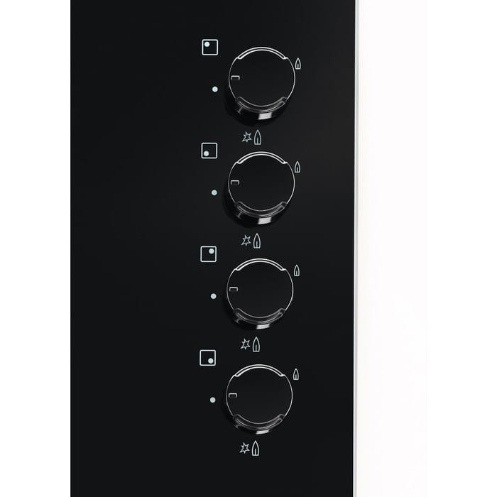 Electrolux Płyta gazowa EGG6407K szklana