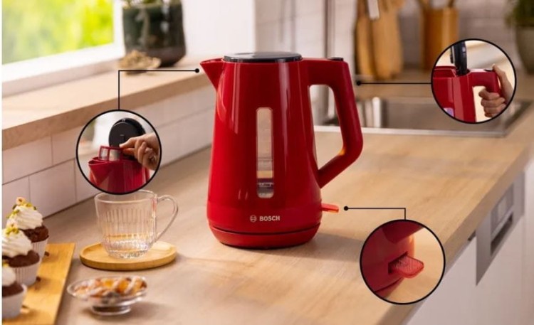 Bosch Czajnik 1,7l MyMoment TWK1M124 czerwony