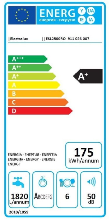Electrolux Zmywarka ESL2500RO