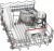 Bosch Zmywarka 3 kosz SPV6YMX08E pod zabudowę