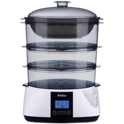 Amica Parowar biało-czarny                   PT3011