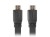 Lanberg Kabel HDMI-HDMI v2.0 1.8m czarny płaski 4K 60Hz, pełna miedź