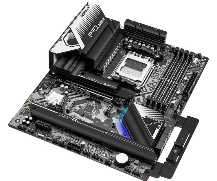 ASRock Płyta główna X670E PRO RS AM5 4DDR5 HDMI/DP M.2  EATX