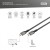 Digitus Kabel Premium połączeniowy HDMI 2.1 Ultra HighSpeed 8K60Hz UHD Typ HDMI A/A M/M 3m Czarny