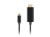 Lanberg Kabel USB-C(M)->HDMI(M) 4K 60HZ czarny