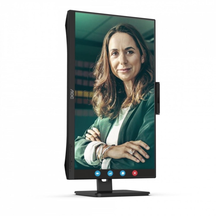 AOC Monitor Q27P3QW 27 cali IPS HDMI DP Pivot Kamera