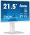 IIYAMA Monitor 21.5 cala ProLite XUB2292HSU-W6 IPS,100Hz,FreeSync,PIVOT,0.4ms,HDMI,  DP,4xUSB(3.2),2x2W,HAS(150mm), Biały