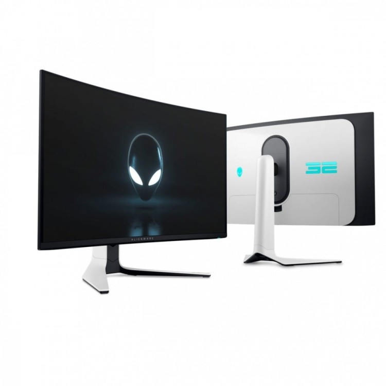 Dell Monitor AW3225QF 31.6 cala Curved NVIDIA G-Sync Compatible 240Hz OLED  4K (3840x2160)/16:9/2xHDMI/5xUSB 3.2/3Y AES&amp;PPE
