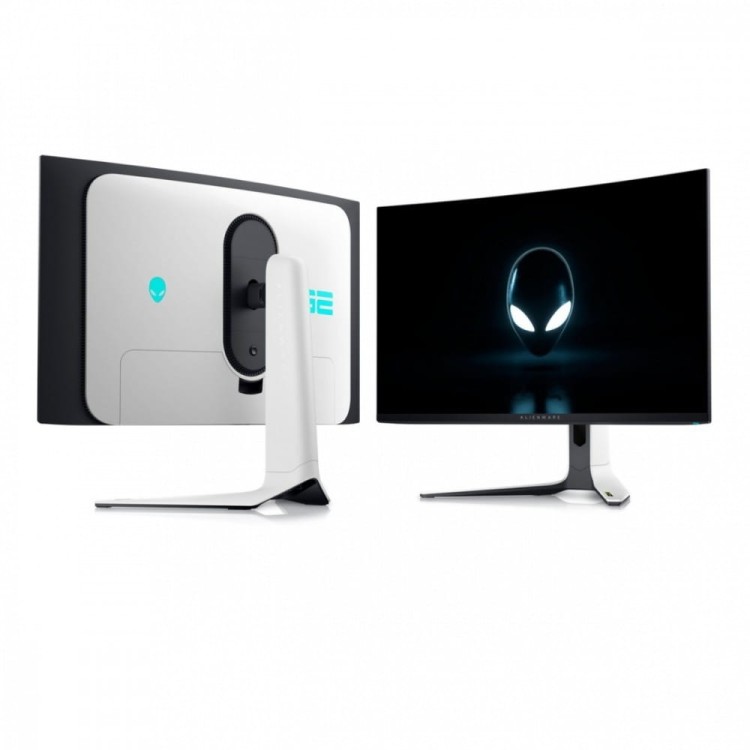 Dell Monitor AW3225QF 31.6 cala Curved NVIDIA G-Sync Compatible 240Hz OLED  4K (3840x2160)/16:9/2xHDMI/5xUSB 3.2/3Y AES&amp;PPE