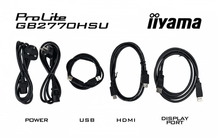 IIYAMA Monitor 27 cali GB2770HSU-B6 0.2ms,IPS,DP,HDMI,180Hz