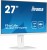 IIYAMA Monitor 27 cali XUB2797QSN-W1 IPS,QHD,USB-c Dock 65W,HDMI, WHITE