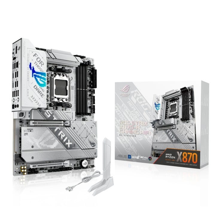 Asus Płyta główna ROG STRIX X870-A GAMING WIFI AM5 4DDR5 HDMI/USBC