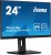 IIYAMA Monitor 24 cale XUB2497HSU-B2 IPS, HDMI, DP, 2x2W, 2xUSB, Pivot, HAS(150mm)