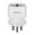 Savio Adapter podróżny, gniazdo EU - wtyk UK AP-04