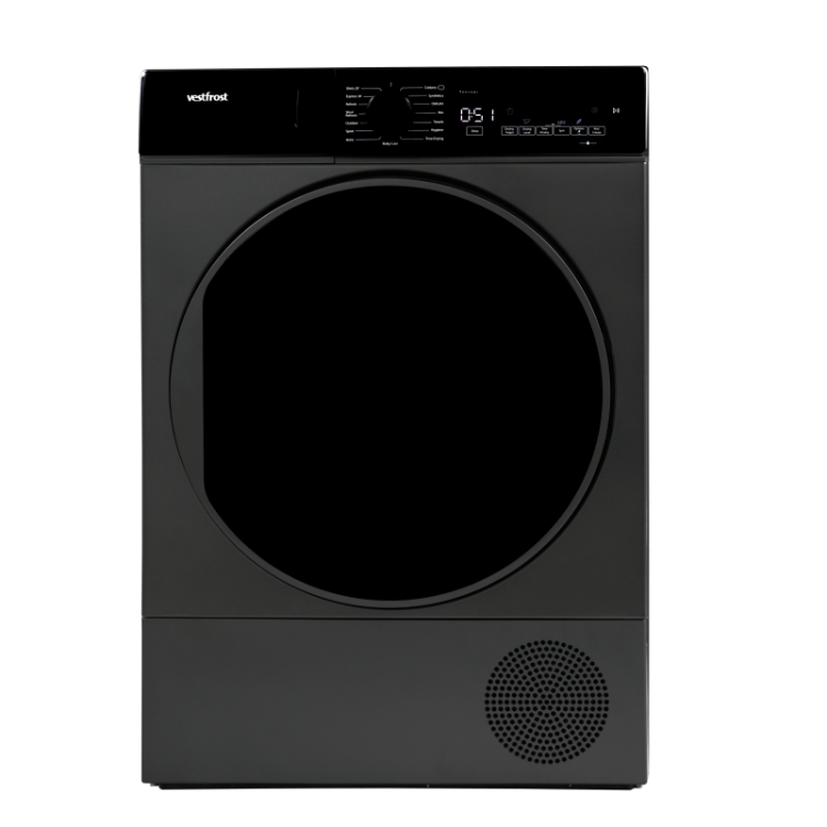 Suszarka do ubrań Vestfrost VT-FD42HN90EU Czarny Inox 9kg