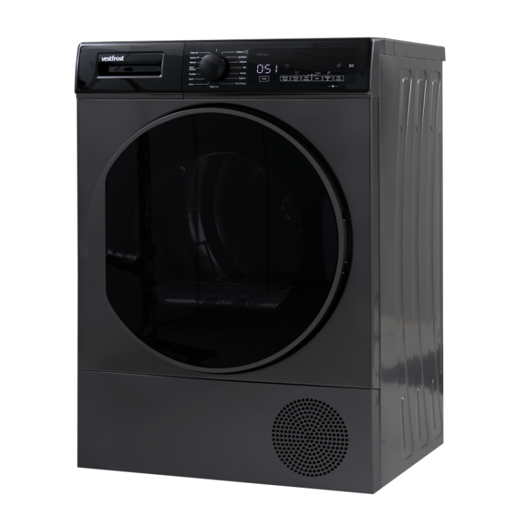 Suszarka do ubrań Vestfrost VT-FD42HN90EU Czarny Inox 9kg