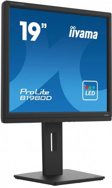 IIYAMA Monitor 19 cali B1980D-B5 DVI,VGA,PIVIOT,HAS/150mm,5:4