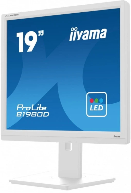 IIYAMA Monitor 19 cali B1980D-W5 DVI,VGA,PIVIOT,HAS/150mm,5:4
