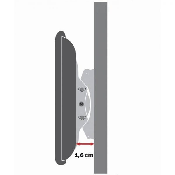 Techly Uchwyt ścienny LCD/LED 42-80cali slim czarny
