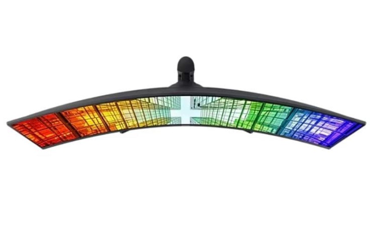 Samsung Monitor 49 cali ViewFinity S95UC VA 5120x1440 DQHD 32:9 2xHDMI 1xDP 1xUSB-C (90W) 3xUSB 3.0 LAN 5ms PinP/PbyP 120Hz HAS+PIV gł. zakrzyw. 3YOn-