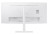 Samsung Monitor 34 cale ViewFinity S65CT VA 3440x1440 UWQHD 21:9 1xHDMI 1xDP 2xTB 4.0(90W/15W) 3xUSB 3.0 LAN 5ms 100Hz HAS+PIV gł. zakrzyw. biały 2Yd2