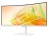 Samsung Monitor 34 cale ViewFinity S65CT VA 3440x1440 UWQHD 21:9 1xHDMI 1xDP 2xTB 4.0(90W/15W) 3xUSB 3.0 LAN 5ms 100Hz HAS+PIV gł. zakrzyw. biały 2Yd2
