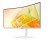 Samsung Monitor 34 cale ViewFinity S65CT VA 3440x1440 UWQHD 21:9 1xHDMI 1xDP 2xTB 4.0(90W/15W) 3xUSB 3.0 LAN 5ms 100Hz HAS+PIV gł. zakrzyw. biały 2Yd2