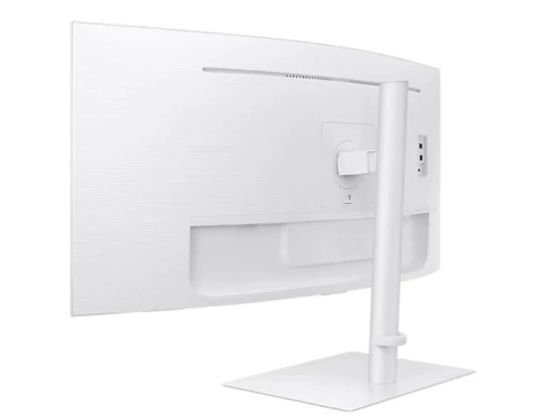 Samsung Monitor 34 cale ViewFinity S65CT VA 3440x1440 UWQHD 21:9 1xHDMI 1xDP 2xTB 4.0(90W/15W) 3xUSB 3.0 LAN 5ms 100Hz HAS+PIV gł. zakrzyw. biały 2Yd2