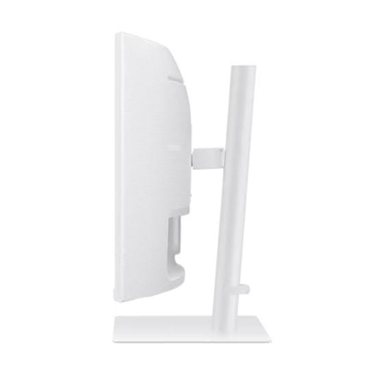 Samsung Monitor 34 cale ViewFinity S65CT VA 3440x1440 UWQHD 21:9 1xHDMI 1xDP 2xTB 4.0(90W/15W) 3xUSB 3.0 LAN 5ms 100Hz HAS+PIV gł. zakrzyw. biały 2Yd2