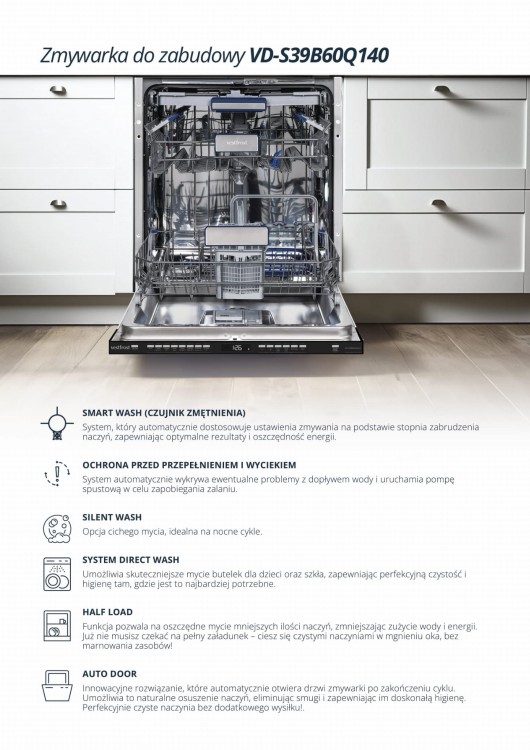 Zmywarka Vestfrost VD-S39B60Q140