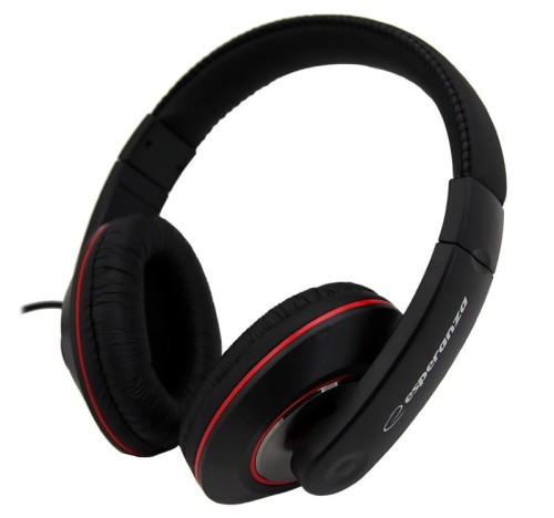 Esperanza Słuchawki  EH121 AUDIO STEREO/REG GLO/3.5/6.3mm