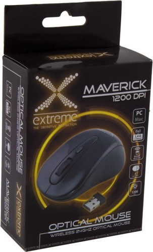 Esperanza MYSZ BEZPRZEWODOWA OPTYCZNA XM104K MAVERICK 1200DPI / 2,4GHz /   3D / CZARNA