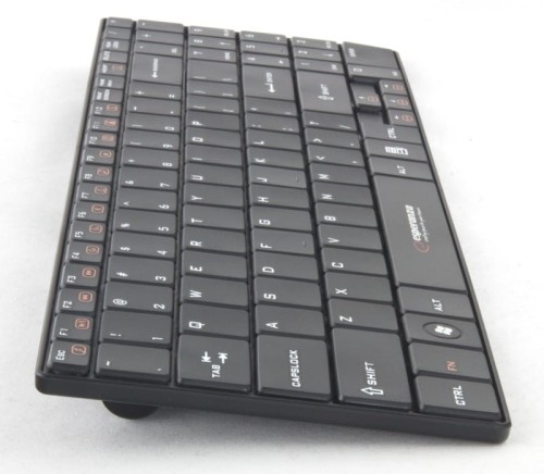Esperanza ZESTAW BEZPRZEWODOWY KLAWIATURA SLIM + MYSZ 2,4 GHz EK122K       LIBERTY CZARNY
