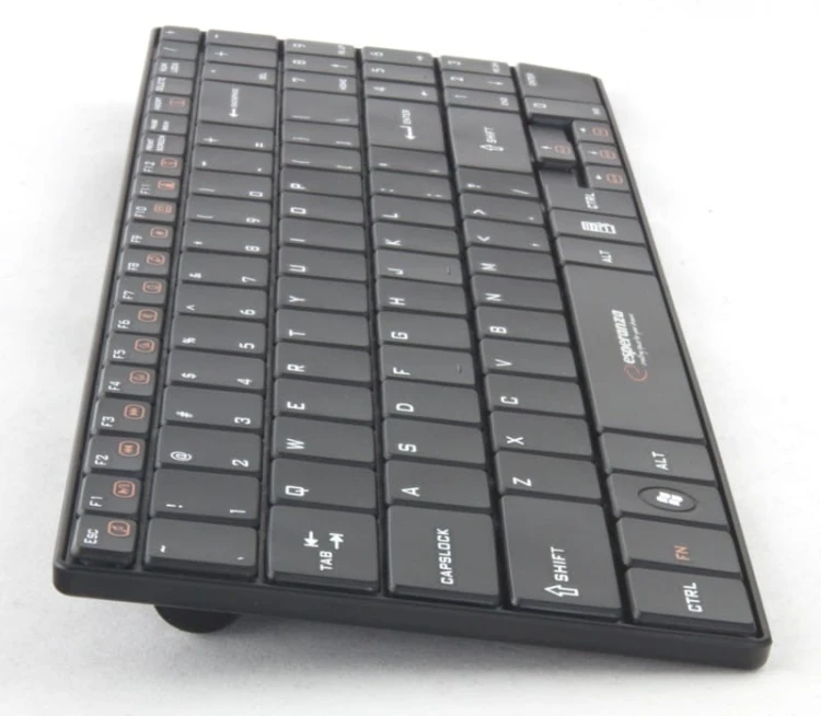 Esperanza ZESTAW BEZPRZEWODOWY KLAWIATURA SLIM + MYSZ 2,4 GHz EK122K       LIBERTY CZARNY