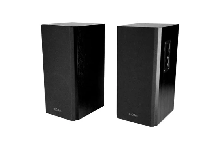 Media-Tech Głośniki AUDIENCE HQ MT3143K Drewniana obudowa/Kolumny dwudrożne/Regulacja głośności, tonów niskich, wysokich/RMS 40W(2x20W)