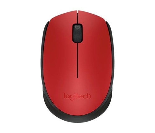 Logitech M171 Red Mysz Bezprzewodowa 910-004641