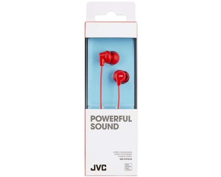 JVC HA-FX10 czerwone