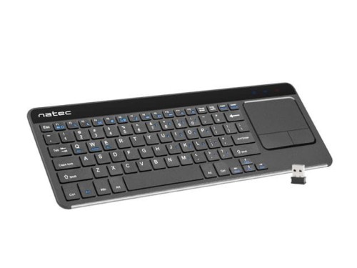 Natec Klawiatura Turbot Slim 2.4GHz Touchpad, X-Scissors