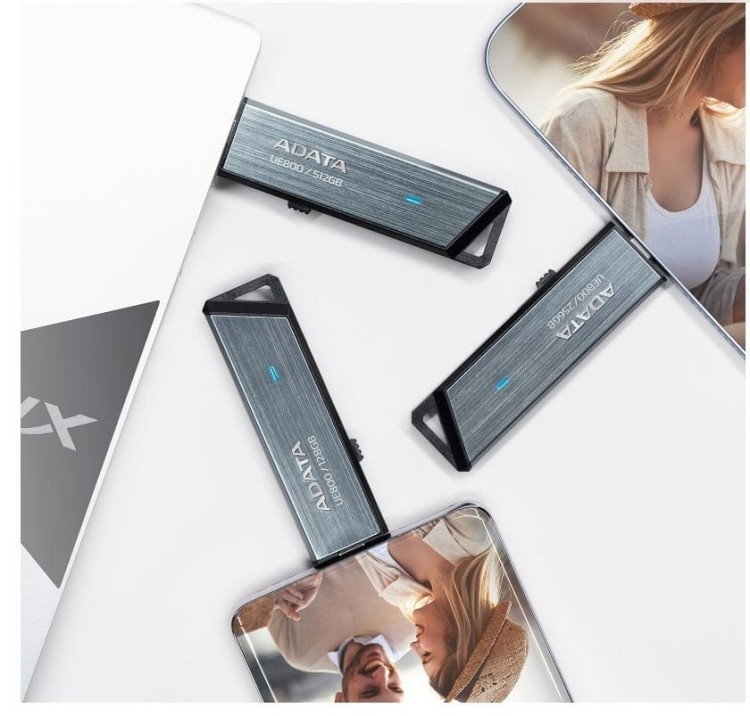 Adata Pendrive Elite UE800 256GB USB3.2-C Gen2