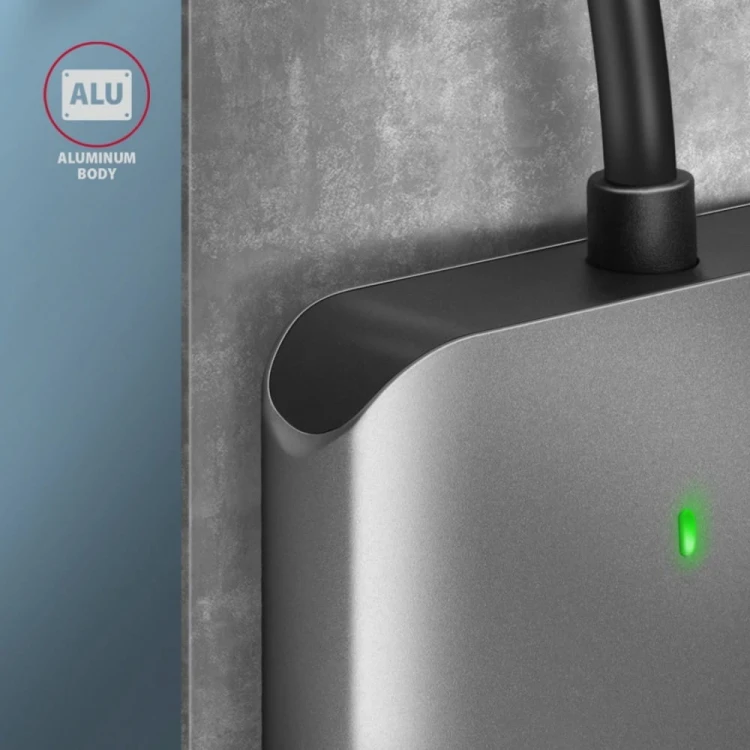 AXAGON CRE-S3C Czytnik zewnętrzny kart USB-C 3.2 GEN 1, 3-slot &amp; lun SD/microSD/CF, obsługa UHS-II