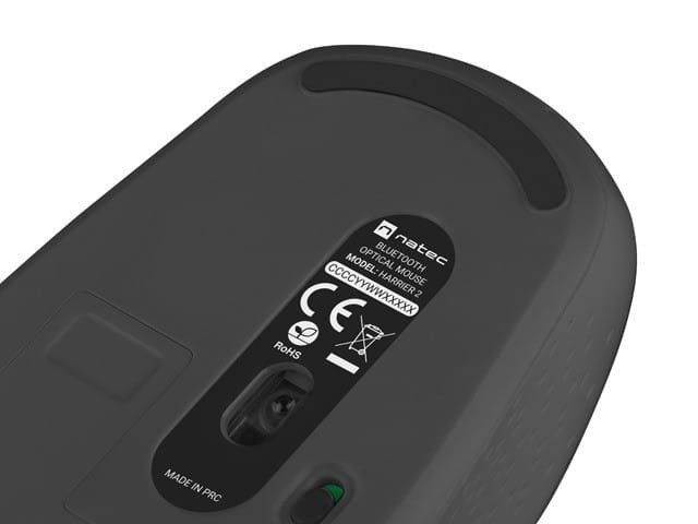 Natec Mysz bezprzewodowa Harrier 2 Bluetooth 5.1 czarna