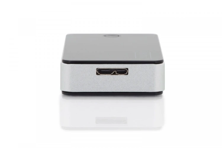 Digitus Czytnik kart 5-portowy USB 3.0 SuperSpeed, All-in-one, Czarno-srebrny