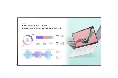 LG Electronics Monitor wielkoformatowy 75UH5J-M UHD IPS 75 cali 500cd/m2 24/7