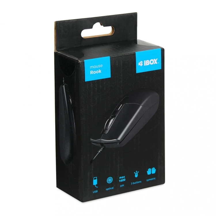 iBOX Mysz  i010 Rook kabel 1,8m