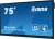 IIYAMA Monitor 75 cali ProLite TE7512MIS-B3AG,INFRARED,40pkt,IPS,4K, 24/7, 7H, WiFi,VGA, HDMI, USB-c, Bluetooth,metal,8ms, vesa, głośniki 2 x 16W