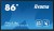 IIYAMA Monitor 85.6 cala ProLite TE8612MIS-B3AG,INFRARED,40pkt,VA,4K, 24/7, 7H, WiFi,VGA, HDMI, USB-c, Bluetooth,metal,8ms, vesa, głośniki 2 x 16W