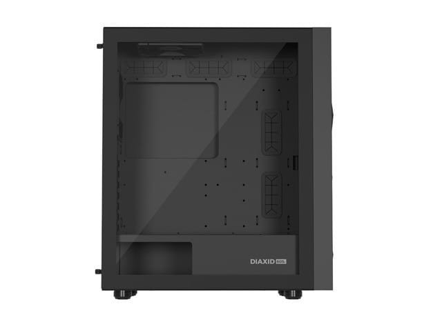 Natec Obudowa Genesis Diaxid 605F MIDI TOWER USB-C Czarna