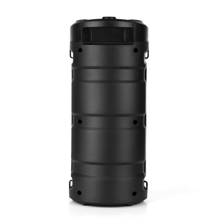 Media-Tech Głośnik PARTYBOX KEG BT MT3165 V2.0 Karaoke/Bluetooth 5.0+EDR/FM/MP3/MicroSD/USB/Equalizer/AUX/Jack 6.3/Pilot/Pasek/USB-C/LED/RMS 40W/PMPO