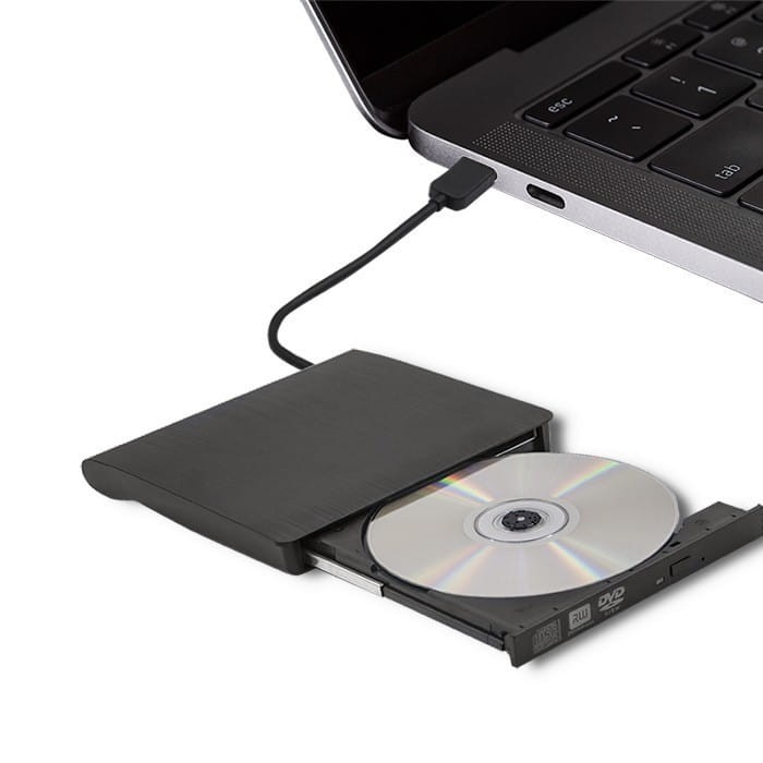Qoltec Nagrywarka DVD-RW zewnętrzna | USB 3.0 | Czarna