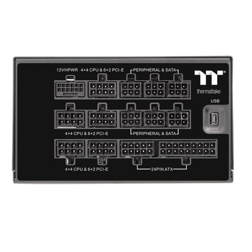 Thermaltake zasilacz - Toughpower iRGB digital 1250W F modular Titanium 14cm  Gen5